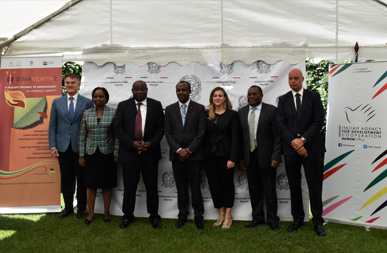 KENYA: AICS, Italian Embassy & Eni kick off the programme SEMAKENYA II to Promote Agro-ecology & Biofuels