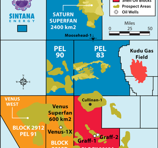NAMIBIA: Sintana Energy Reports Rig Enroute Ahead of  in First Well to Spud in Mid-November